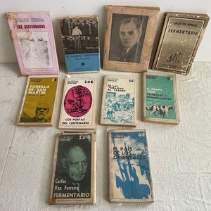 Lote de Libros de Bolsillo: Zorrilla de San Martín, Vaz Ferreira, Horacio Quiroga y Poetas - imagen 1