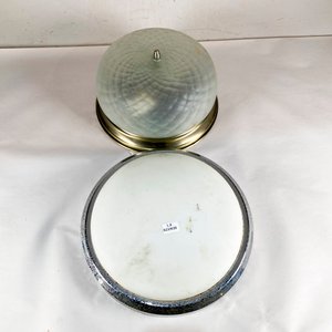 Dos Apliques de Techo Vintage, Diseño Diferente, 26 cm Diámetro - imagen 1