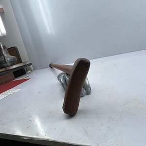 Bastón de Madera Clásico con Empuñadura Curva - imagen 3