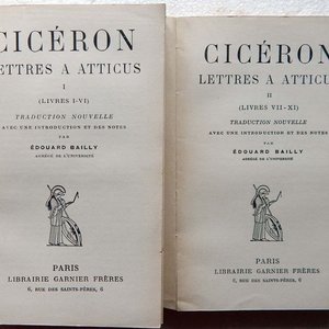 Clásicos Garnier: Cartas a Atticus de Cicerón, Tomos I y II en Francés - imagen 2