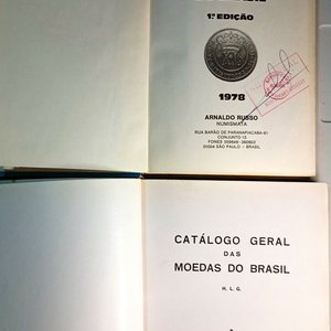 2 Catálogos de Moedas do Brasil: Arnaldo Russo (1ª Edición, 1978) y H. L. Guimarães (1972) - imagen 2