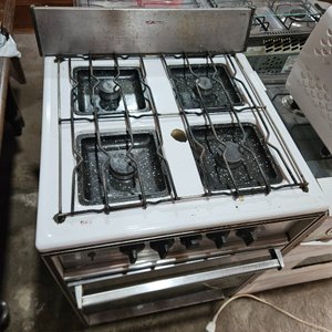 Cocina a gas. Esmaltada de las de antes. - imagen 1