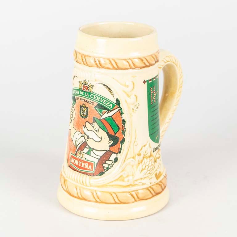 Jarra de cerveza Norteña de cerámica para la 29ª semana de la cerveza de Paysandú - imagen 2