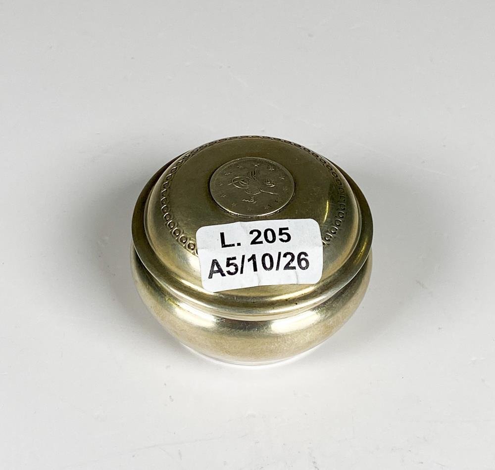Pastillero de plata diámetro 5 cm