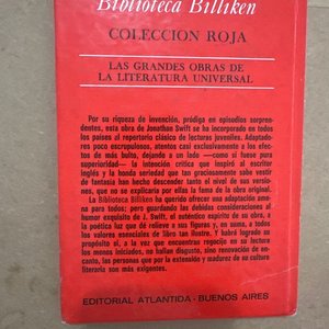 Libro "Viajes de Gulliver" de Jonathan Swift - Edición Atlántida - imagen 3