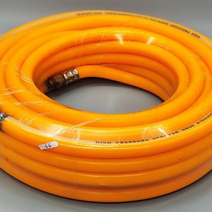 Manguera de Alta Presión para Compresor - 15 Metros, Naranja - imagen 1