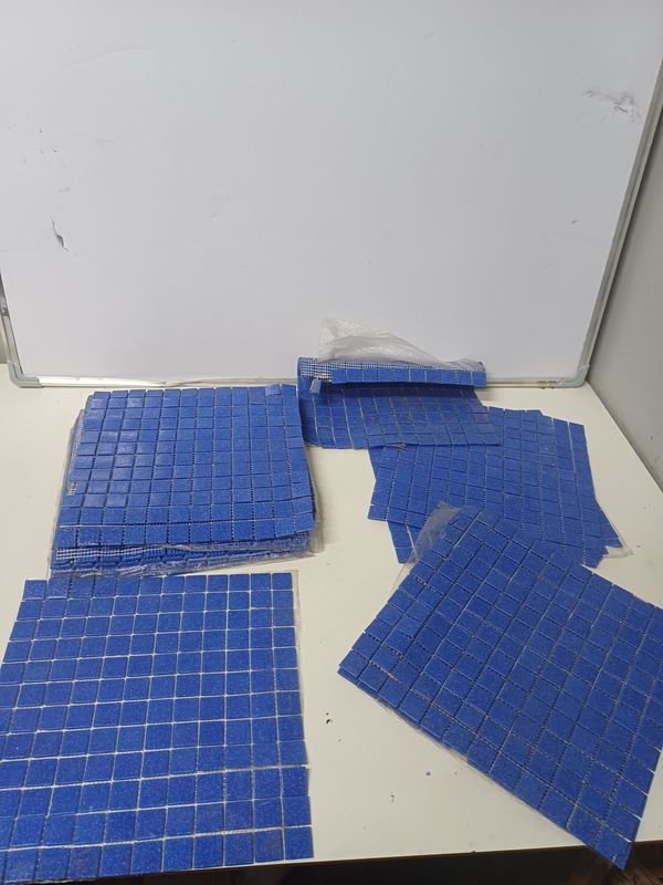 55 Mallas de Baldositas Azules para Revestimiento