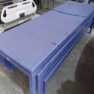 Camastros de Aluminio y Ratán Sintético Violeta con Respaldo Reclinable - imagen 7