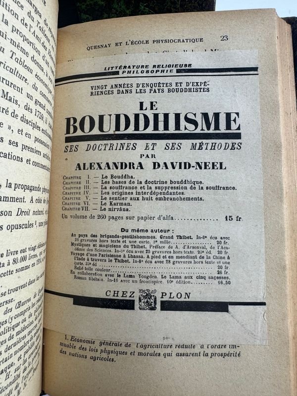 Dos Tomos de Historia de las Doctrinas Económicas, Edición de Nouvelle Librairie Nationale, Paris 1921 - imagen 4