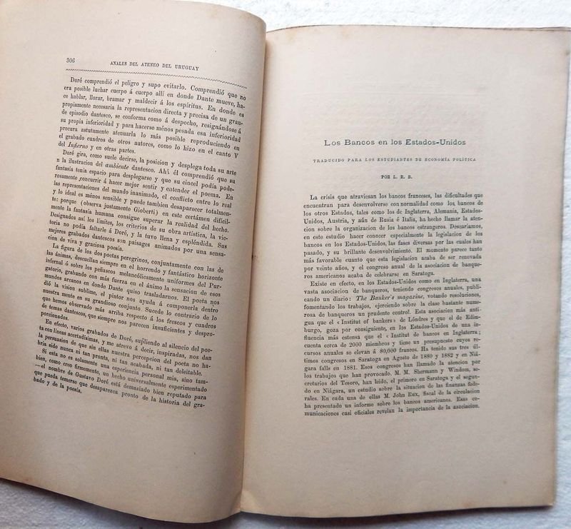 Revista Anales Del Ateneo Del Uruguay, publicación mensual de 1883 - imagen 4