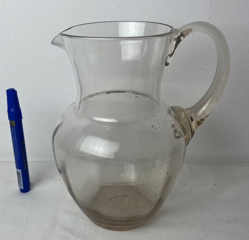 Jarra de vidrio transparente y elegante - imagen 5