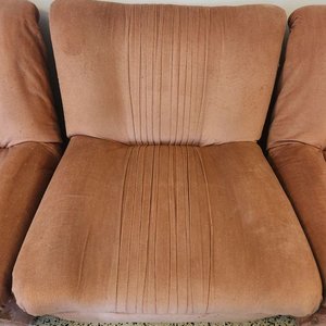 Módulo de sillón individual tapizado rosa - imagen 4
