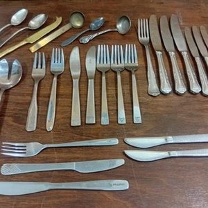 Lote de 31 Cubiertos de Empresas de Aviación Desaparecidas - Coleccionismo - imagen 8