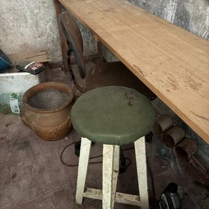Caballetes, Banqueta y Silla de Escritorio para Restaurar - imagen 2
