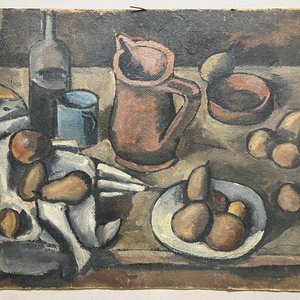 Lote siguiente: Bodegón "Jonio Montiel" Óleo sobre Cartón 50x80 cm