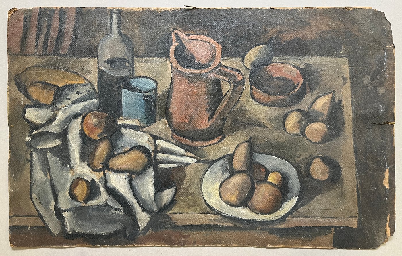 Bodegón "Jonio Montiel" Óleo sobre Cartón 50x80 cm