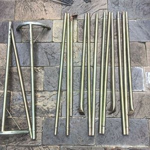 Estructura Metálica para Carpa de Jardín y Ganchos - imagen 3