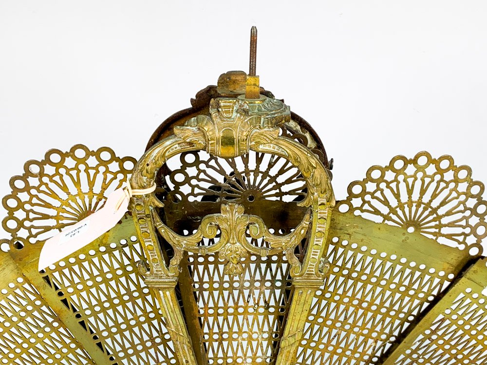 Chispero de bronce con forma de abanico - imagen 3
