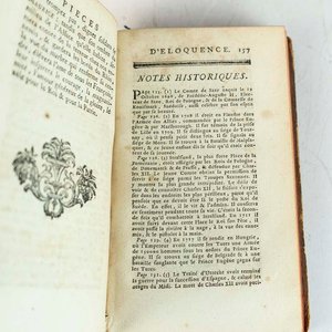Recopilación de Discursos y Ensayos "Pieces d'éloquence" Tomo III - París 1764 - imagen 2