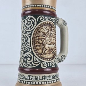 Jarra de Cerveza "At Point... English Setter" Ceramarte 1978 - imagen 2