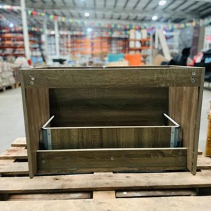 Mueble de Baño con Cajón Color Madera Oscura - imagen 3
