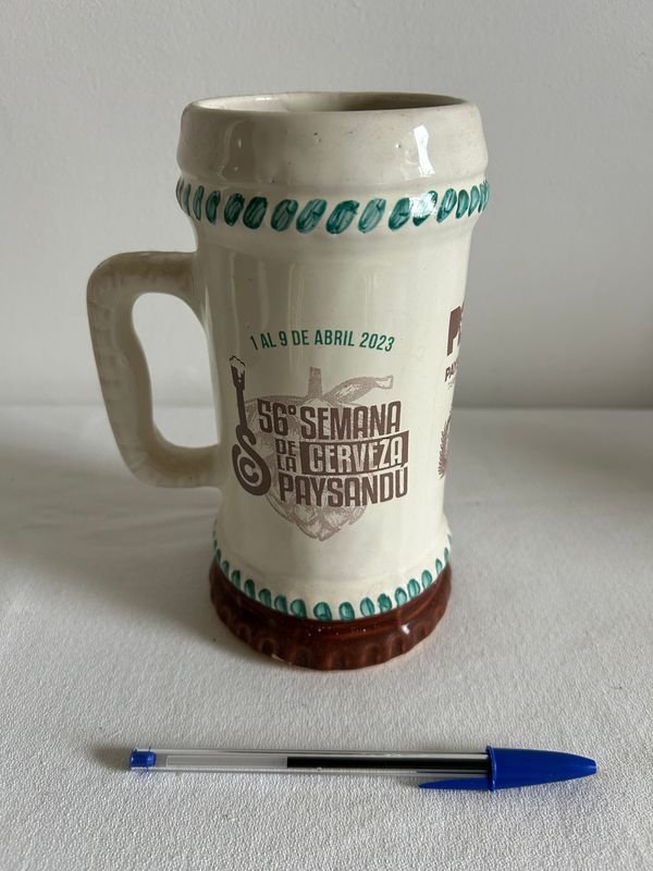 Jarra Coleccionable Semana de la Cerveza Paysandú 2023 - imagen 1
