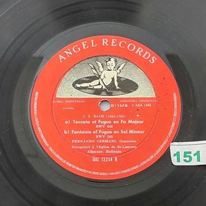 Vinilo J.S. Bach Música de Órgano por Fernando Germani - imagen 4