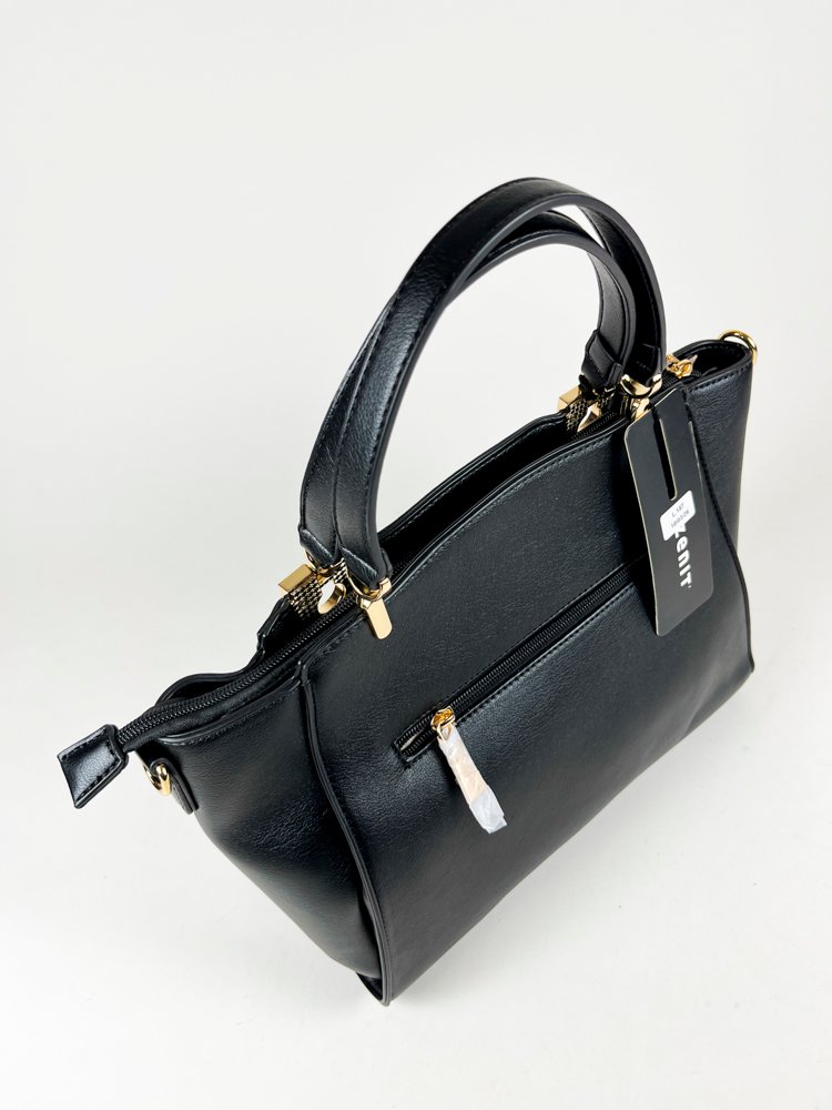 Cartera de Cuero para Dama Zenit, Negro - imagen 2
