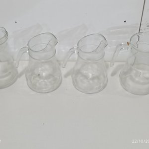 Juego de 4 jarras de vidrio transparentes - imagen 5