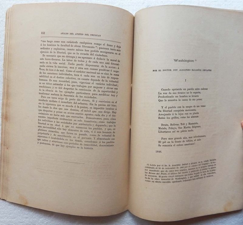Revista Anales Del Ateneo Del Uruguay, Año II - Tomo III - Octubre, 5 de 1882 - Número 14 - imagen 6
