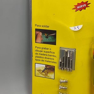 Cautín Multiuso Profesional Chalimex 40W 220V con Accesorios - imagen 2