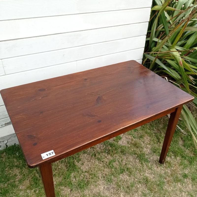Mesa de madera rectangular para hogar - imagen 2