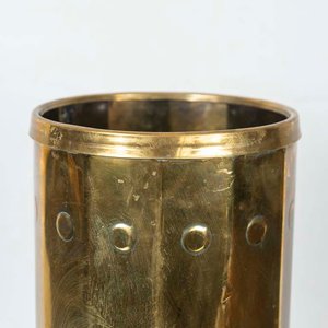 Paragüero Cilindrico de Bronce con Detalles Metálicos - imagen 2