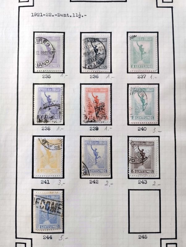 Colección de Sellos de Uruguay: Historia y Cultura - imagen 21