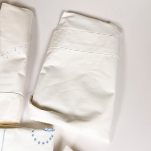 Juego de Sábanas y Fundas de Hilo Bordadas - imagen 4