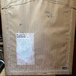 Obra de José Cúneo: "Carneando" en Pastel, Firmada y Enmarcada - imagen 4