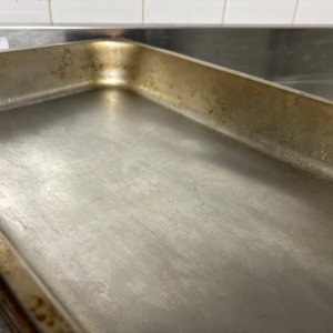 9 Bandejas Gastronorm Acero Inoxidable Alto Calibre 53x33x6.5cm - imagen 3