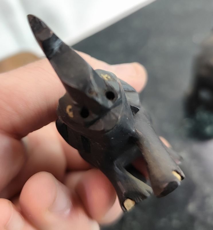 Gran lote de juguetes de madera para elefantes - imagen 4