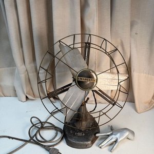 Ventilador Antiguo Marelli Italiano Funcionando - imagen 1