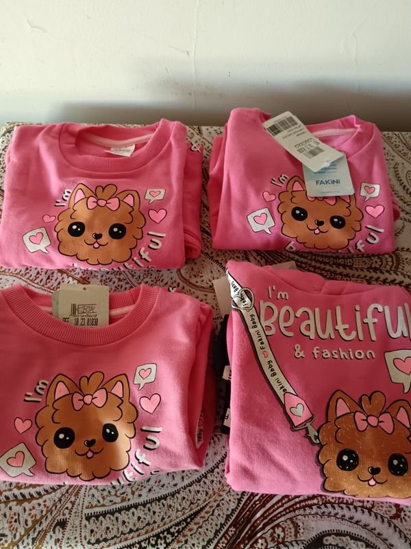 Lote de conjunto de pantalón con buzo y calzas para bebé - imagen 2