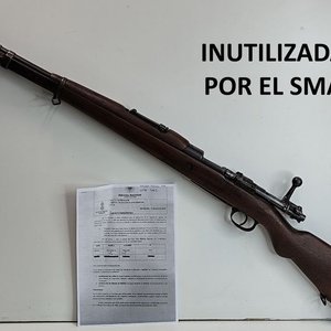 Fusil Mauser Modelo 58 Calibre 30-06 Belga Desactivado con Certificado SMA - imagen 1