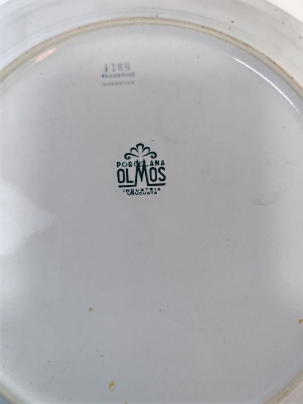 Platos de porcelana blanca OLMOS - imagen 4