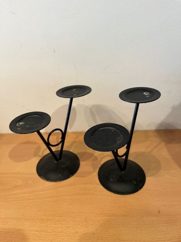 Candelabros de bronce con forma estrellas - imagen 6
