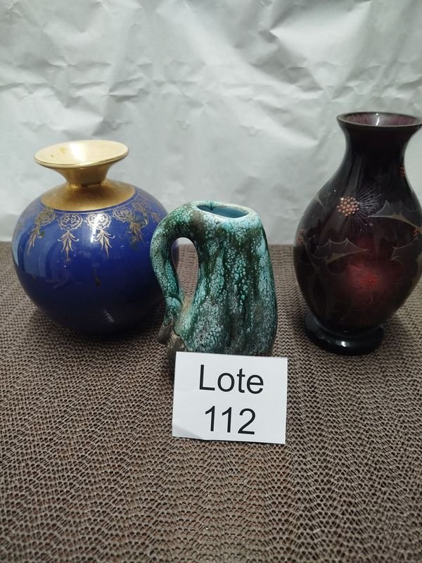 Lote de 3 Jarrones Decorativos Surtidos