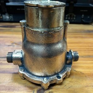 Antiguo Contador de Agua de Bronce Stella-CN Francia - imagen 3
