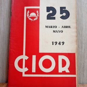 Lote anterior: Revista "CIOR" - Centro de Instrucción de Oficiales de Reserva - Uruguay 1949
