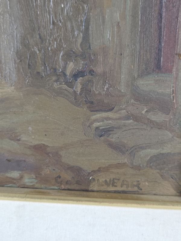 Óleo del pintor español Gerardo de Alvear, siglo XX - imagen 3