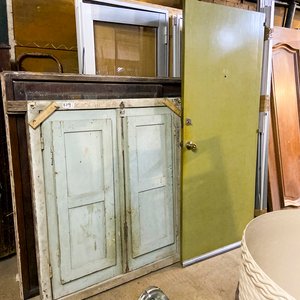Dos Hojas Vitraux de Hierro y Ventana de Aluminio con Vidrio - imagen 2