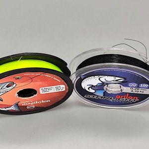 Carreteles Tanza Pesca NTH Maghylon 0.50mm y Grilon Starlight 0.26mm - imagen 2