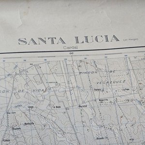 Mapa Topográfico Santa Lucía Cardal, Instituto Geográfico Uruguayo - imagen 2